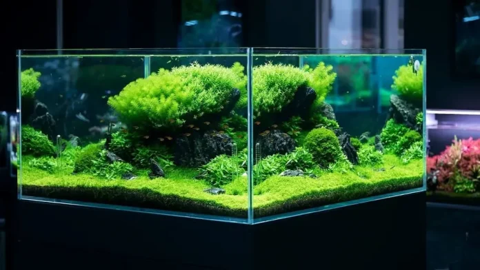 Planted and fully cycled aquarium