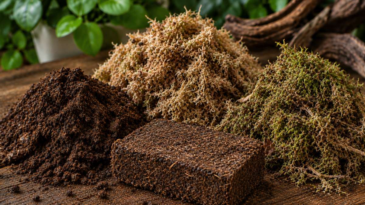 Peat moss and sphagnum moss used to gradually lower aquarium KH and pH